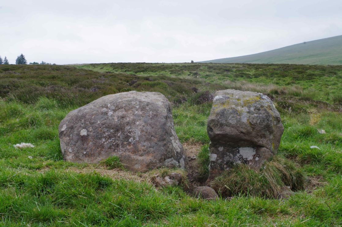 The split stone of the Sherrifmuir prehistoric alignment