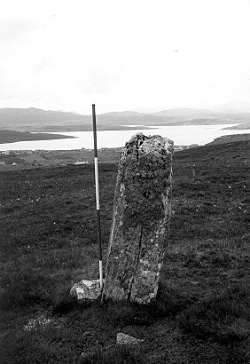 Airigh na Beinne Bige - photograph of main stone