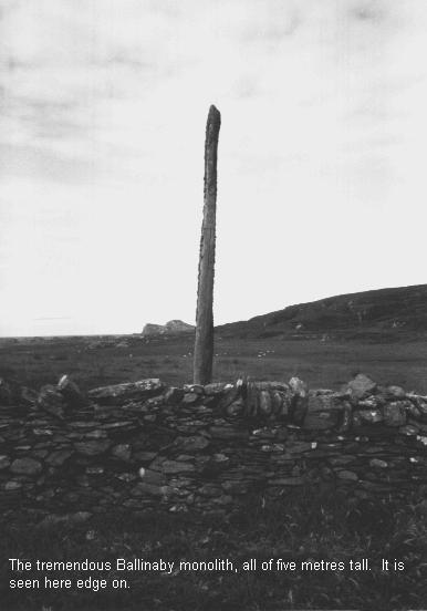 Ballinaby standing stones - photo